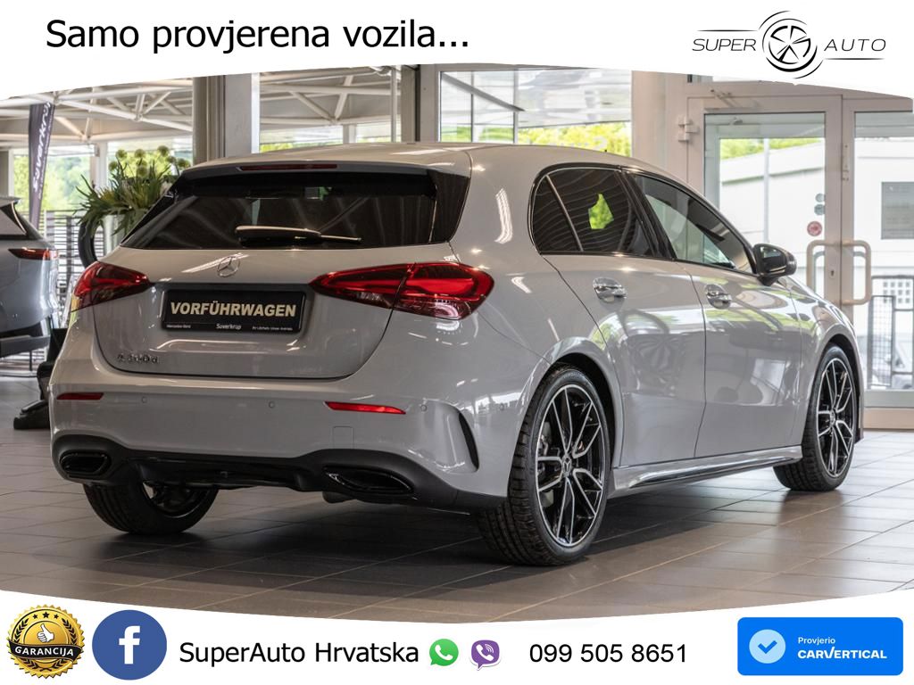 Mercedes-Benz A 200d 8G-DCT AMG LED+GR SJED+ACC