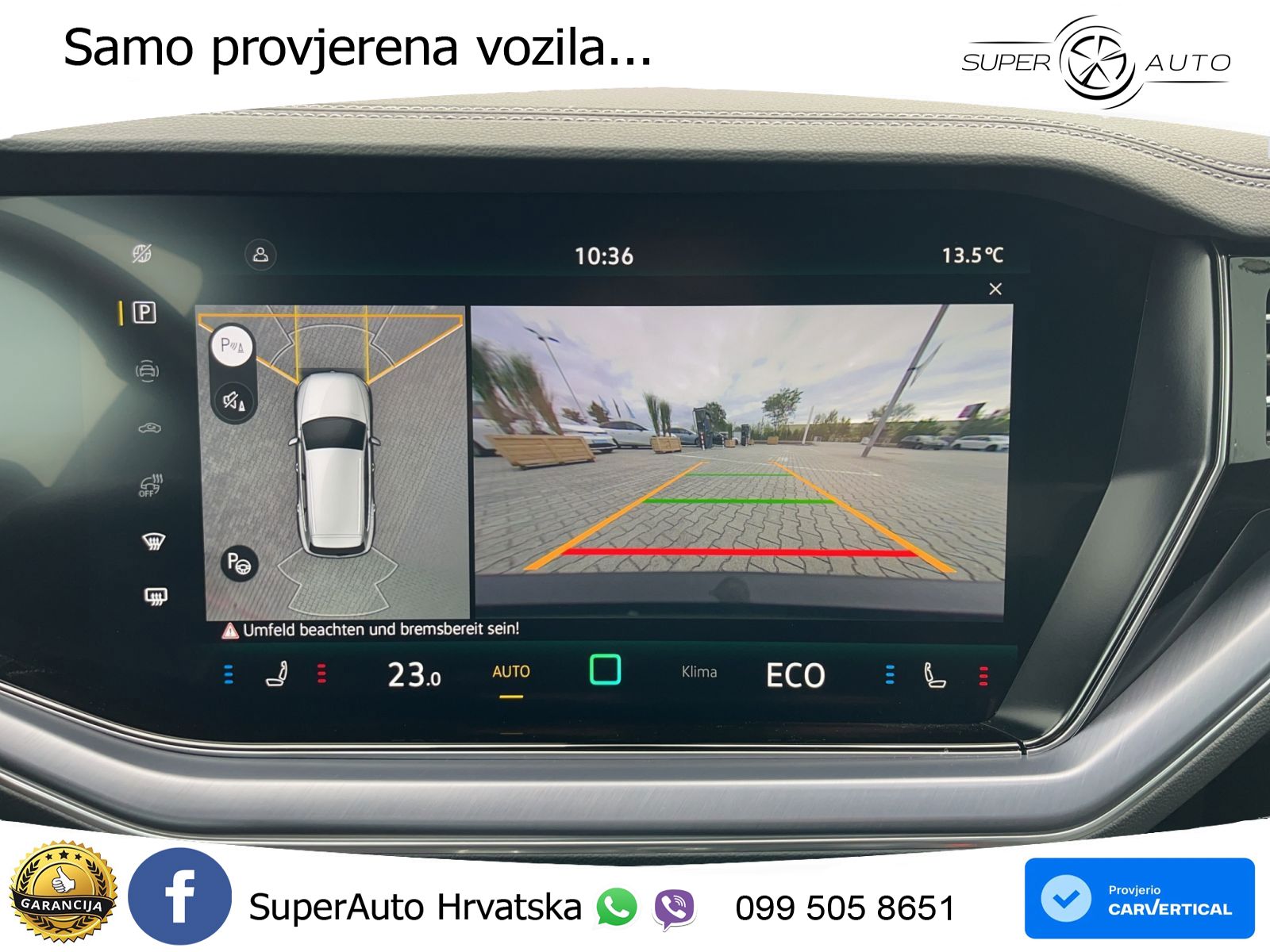 Volkswagen Touareg 3.0 V6 TDI (286 KS) 4MOTION Tiptronic ZRAČNI+ACC+4xGR SJED+KAM