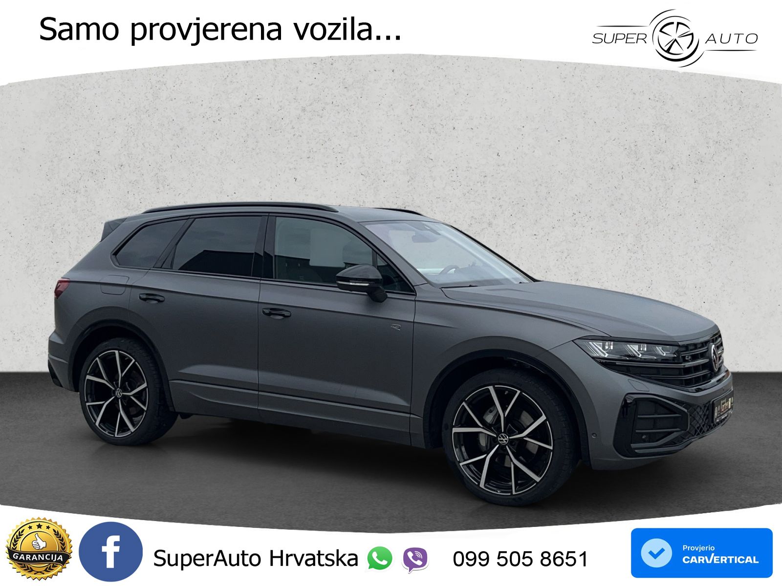 Volkswagen Touareg 3.0 V6 TDI (286 KS) 4MOTION Tiptronic ZRAČNI+ACC+4xGR SJED+KAM