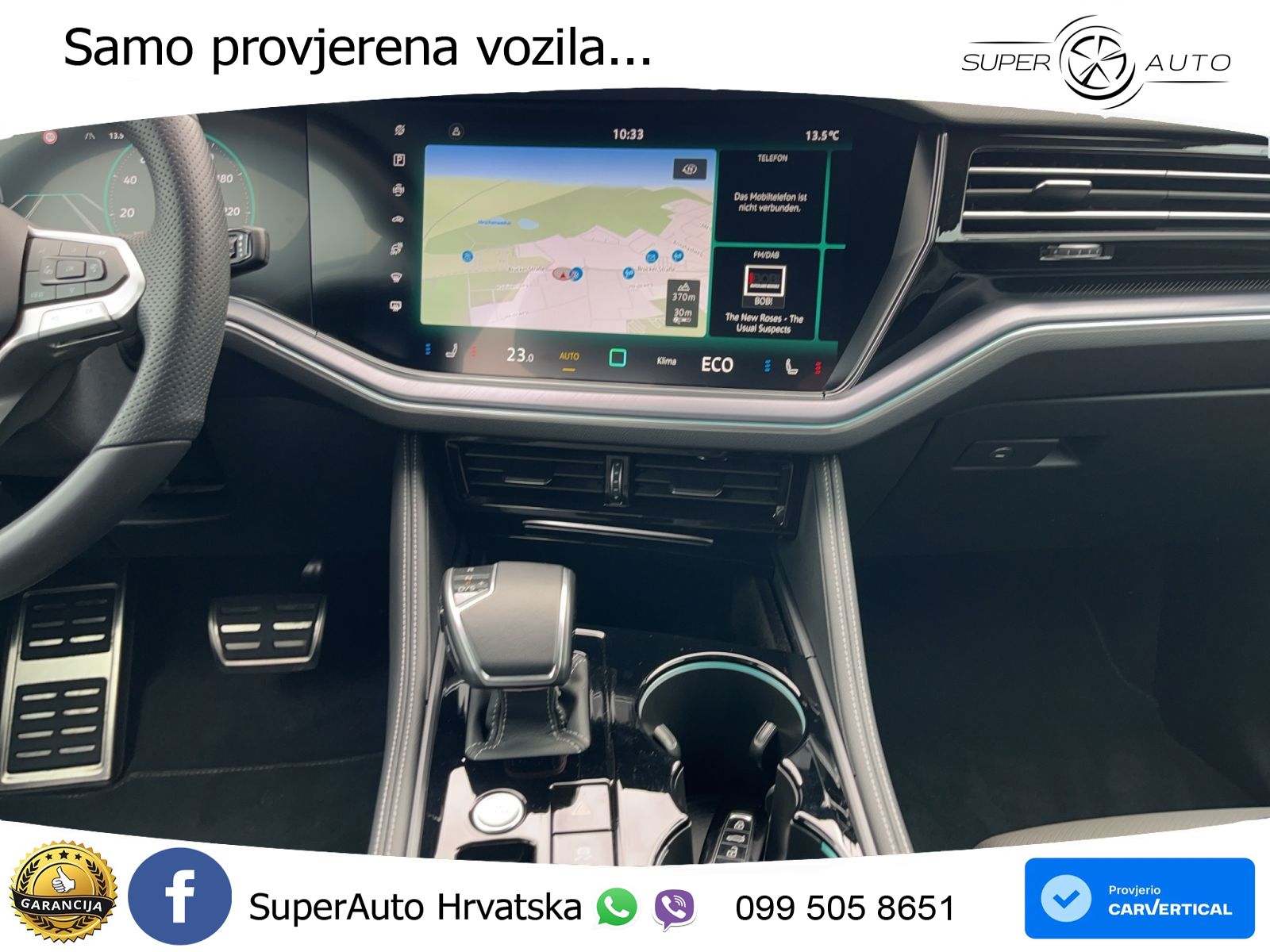 Volkswagen Touareg 3.0 V6 TDI (286 KS) 4MOTION Tiptronic ZRAČNI+ACC+4xGR SJED+KAM