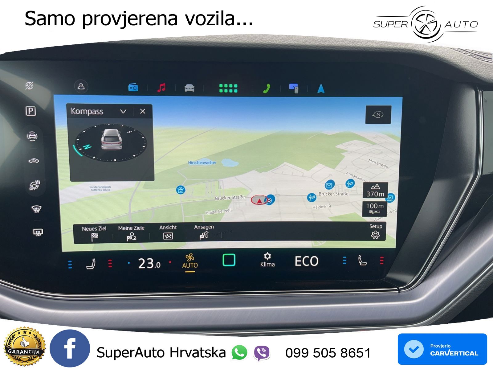 Volkswagen Touareg 3.0 V6 TDI (286 KS) 4MOTION Tiptronic ZRAČNI+ACC+4xGR SJED+KAM