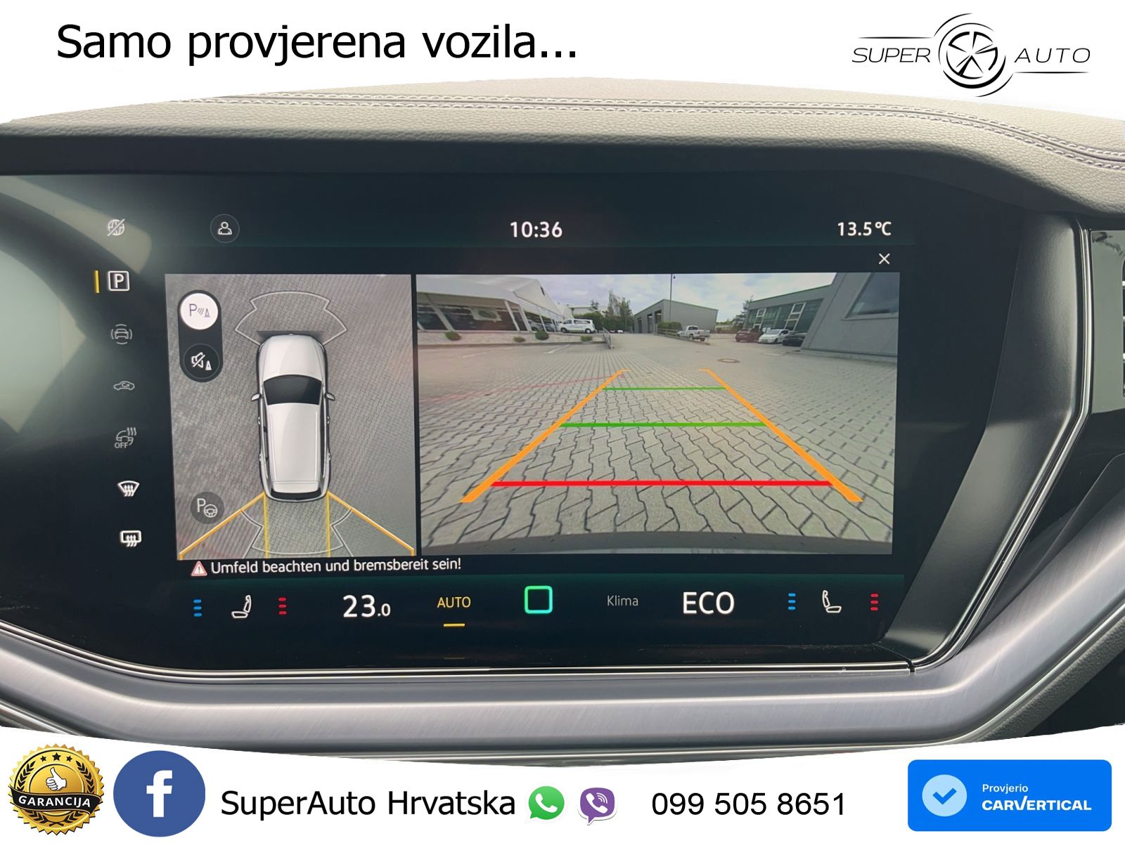 Volkswagen Touareg 3.0 V6 TDI (286 KS) 4MOTION Tiptronic ZRAČNI+ACC+4xGR SJED+KAM