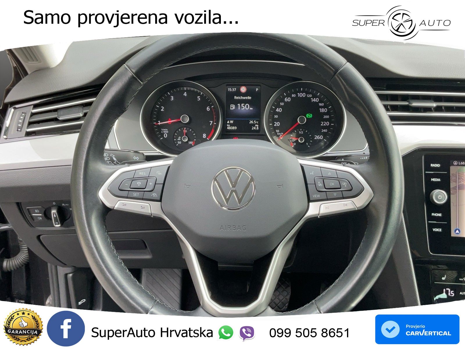 Volkswagen Passat Variant 1.5 TSI (150 KS) DSG ACT Business LED+GR SJED+ACC