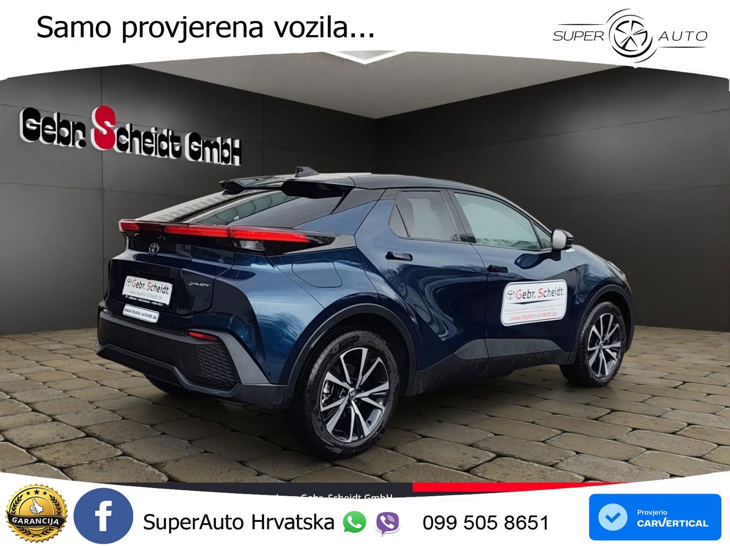 Toyota C-HR 2.0 (223 KS) PHEV e-CVT LED+GR SJED+ACC