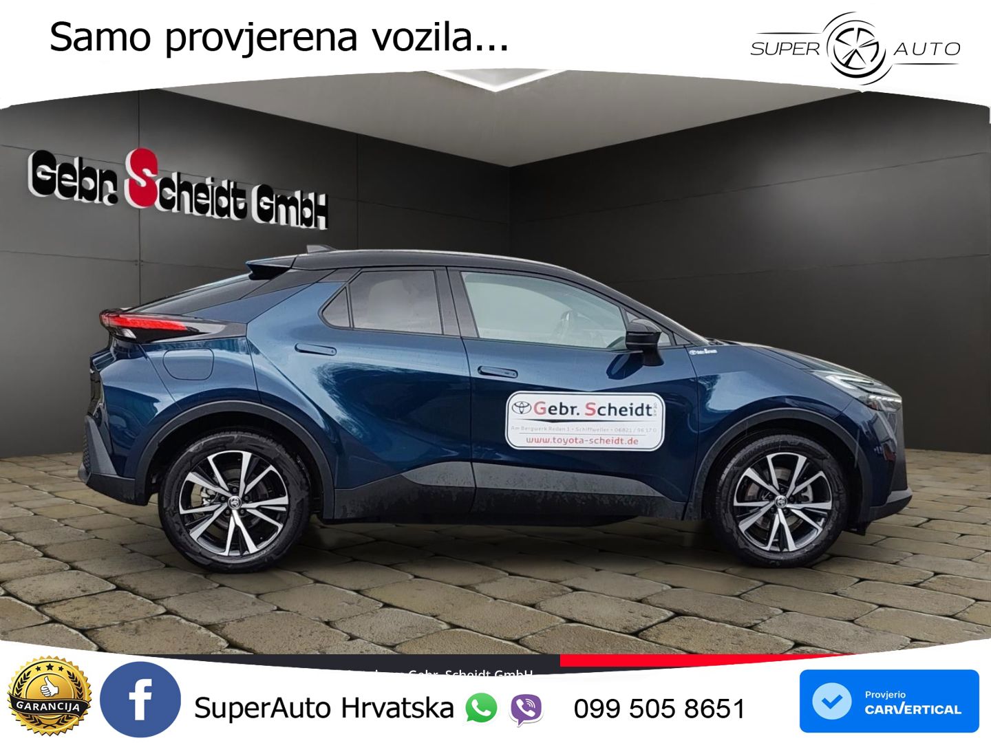Toyota C-HR 2.0 (223 KS) PHEV e-CVT LED+GR SJED+ACC