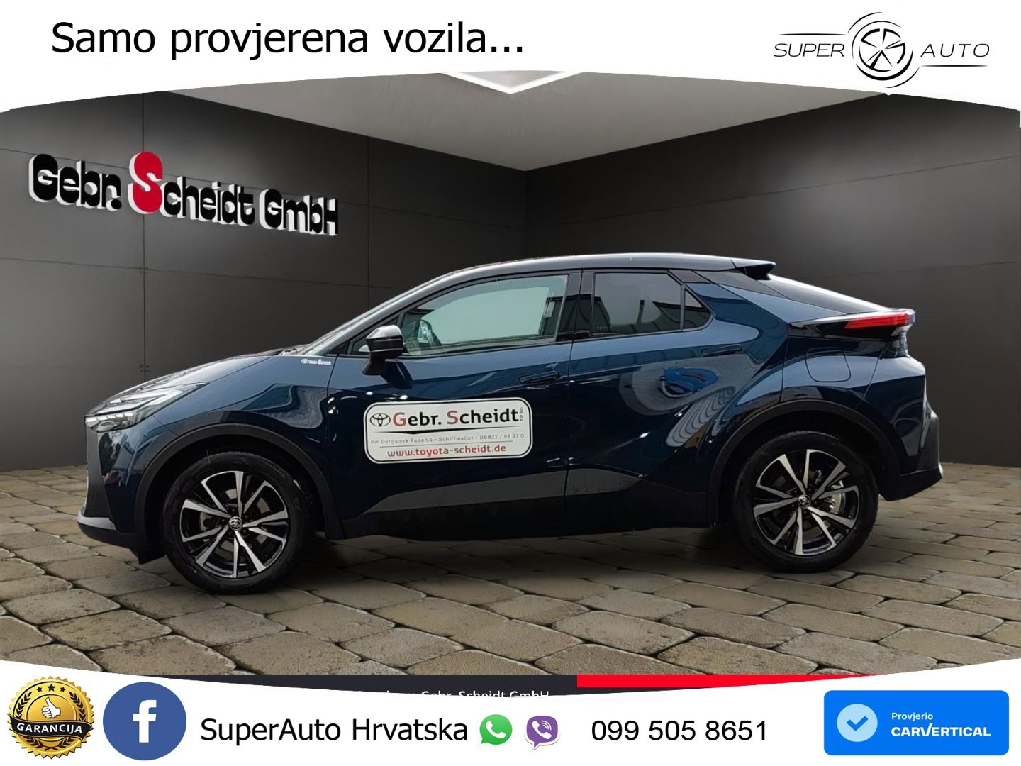 Toyota C-HR 2.0 (223 KS) PHEV e-CVT LED+GR SJED+ACC