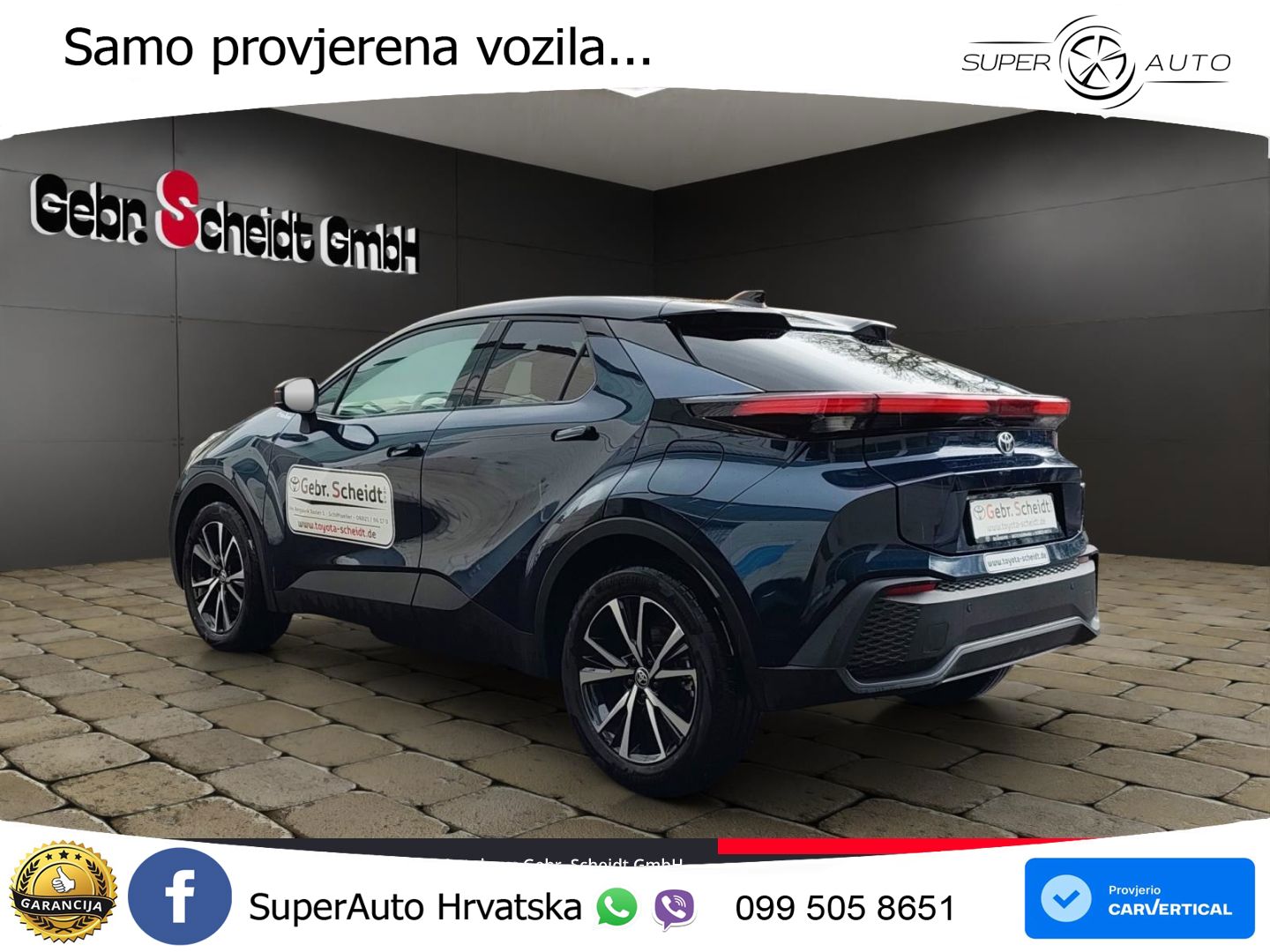 Toyota C-HR 2.0 (223 KS) PHEV e-CVT LED+GR SJED+ACC