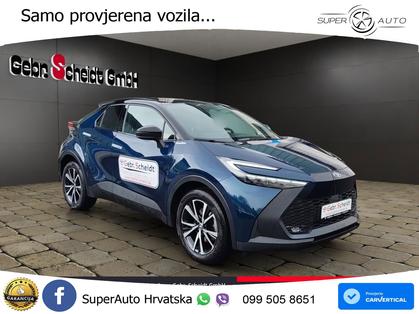 Toyota C-HR 2.0 (223 KS) PHEV e-CVT LED+GR SJED+ACC