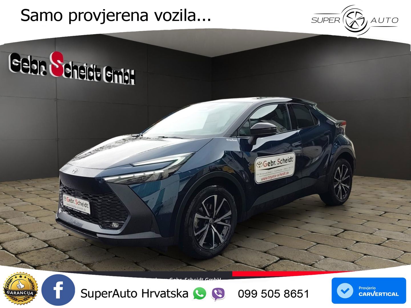 Toyota C-HR 2.0 (223 KS) PHEV e-CVT LED+GR SJED+ACC