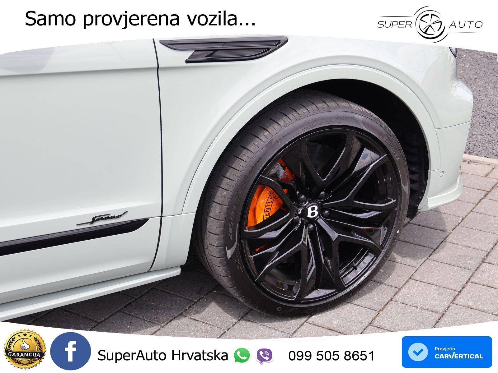 Bentley Bentayga Speed 4.0 V8 (650 KS) AWD Automatic LED+GR SJED+ACC