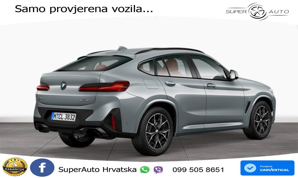BMW X4 30i (245 KS) xDrive Steptronic M Sport ACC+HEAD+GR SJED+360+PANO