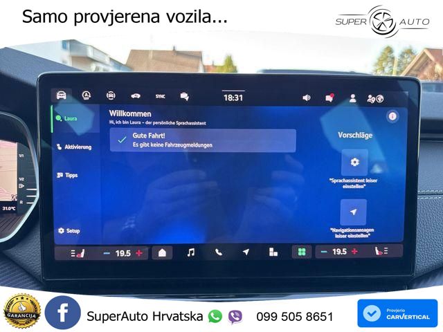 Škoda Octavia Combi 1.5 TSI (150 KS) DSG SportLine ACC+HEAD+GR SJED+360+PANO