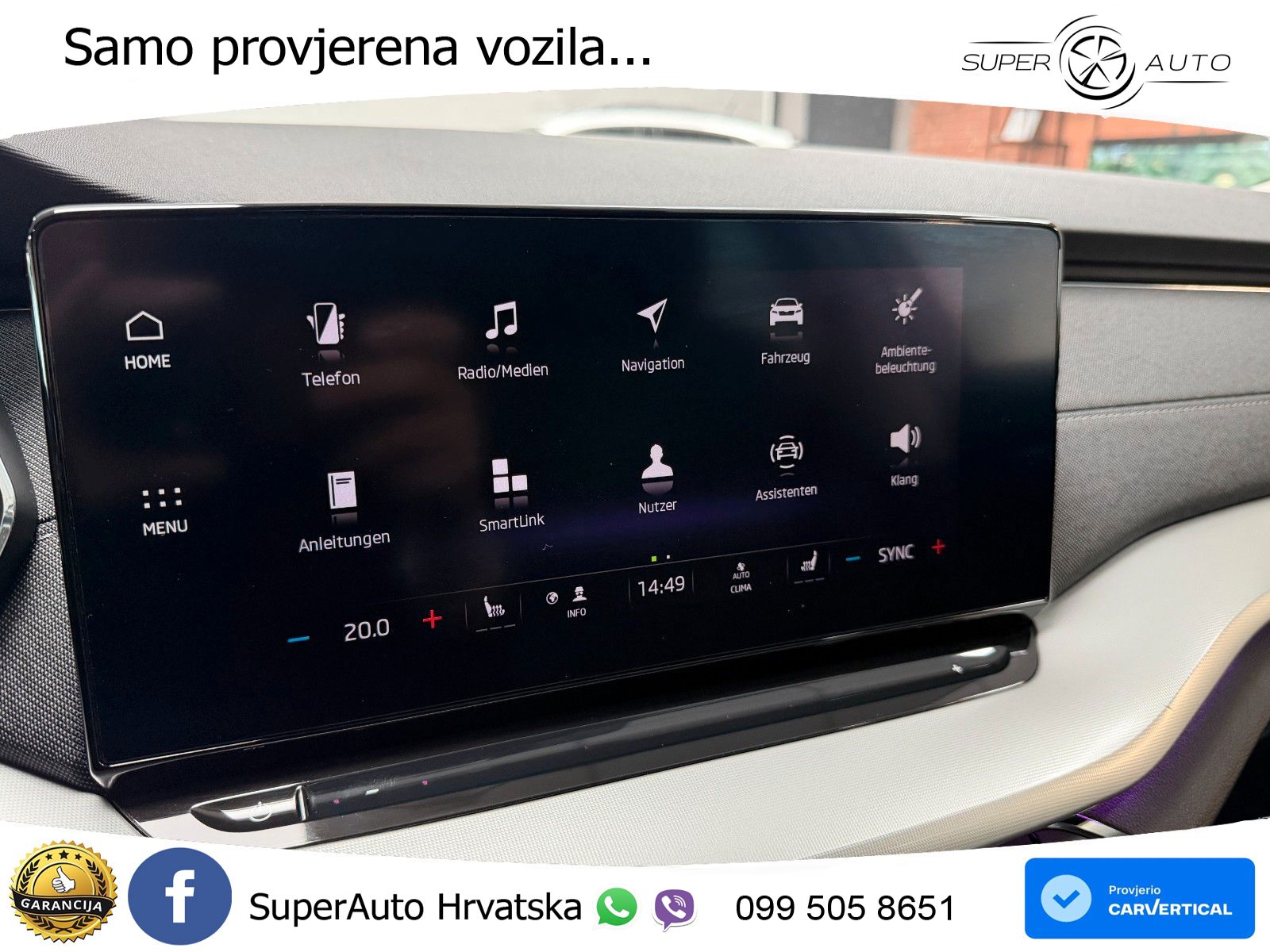 Škoda Octavia Combi 2.0 TDI (150 KS) DSG LED+GR SJED+ACC