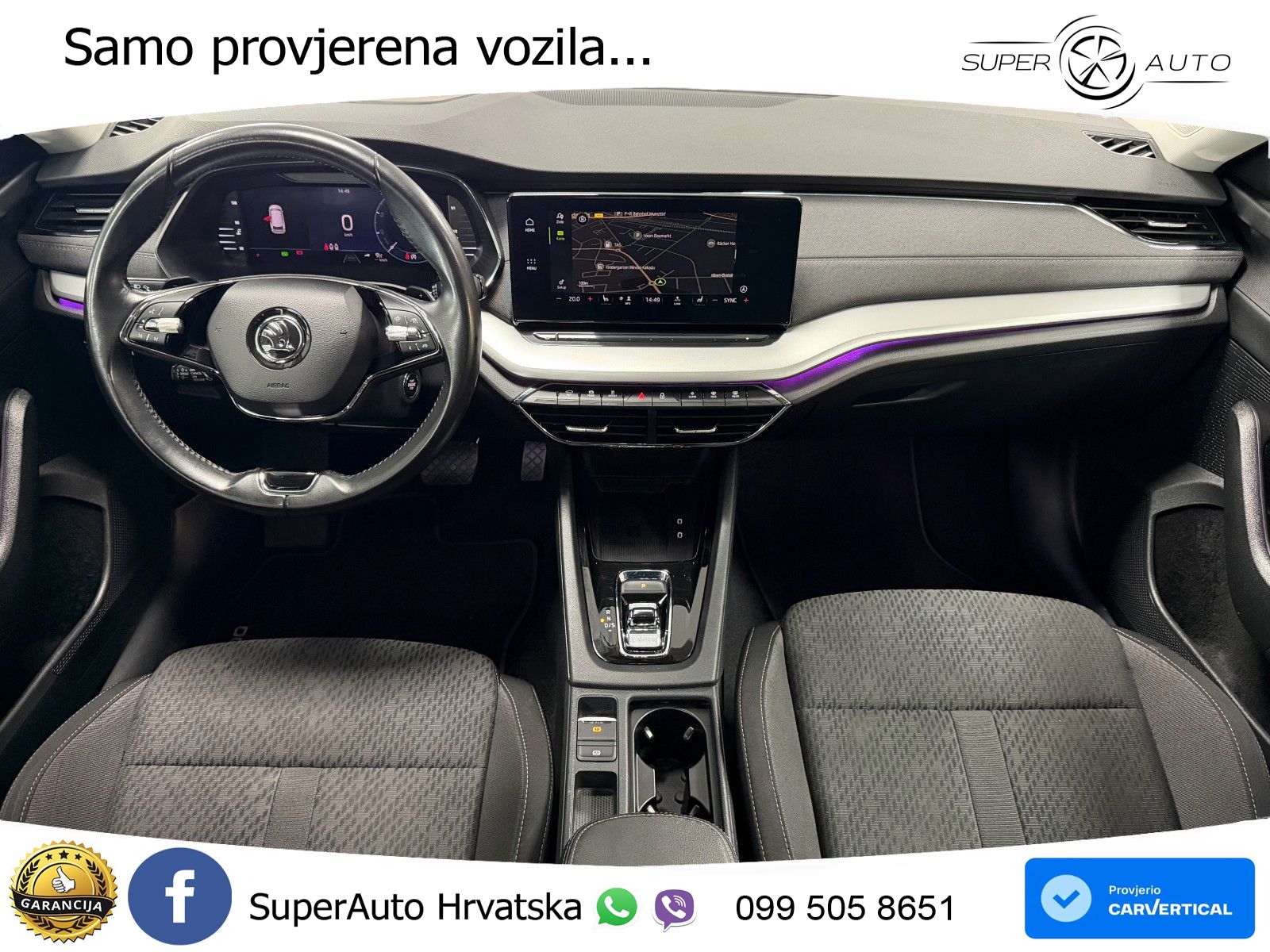 Škoda Octavia Combi 2.0 TDI (150 KS) DSG LED+GR SJED+ACC
