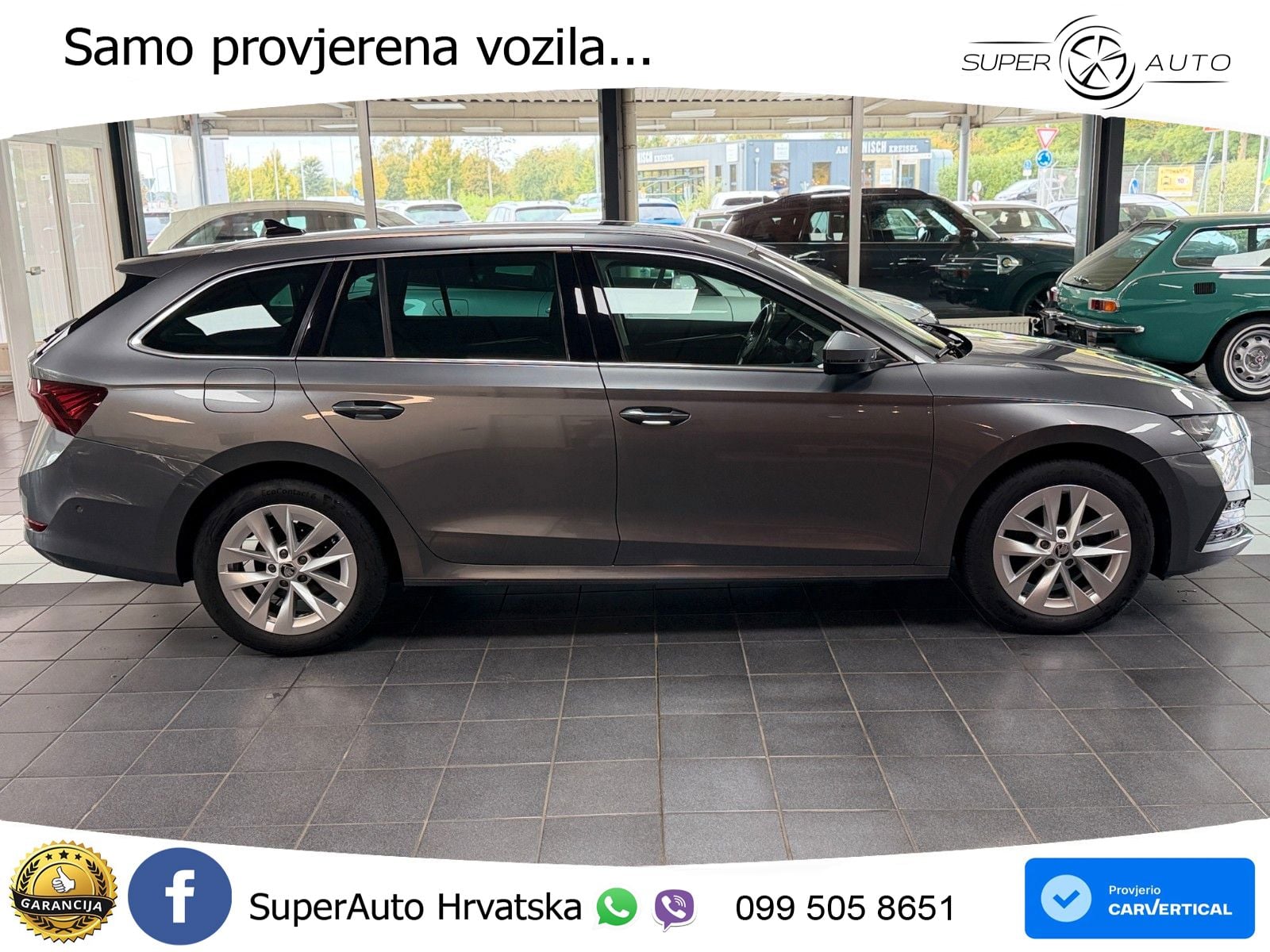Škoda Octavia Combi 2.0 TDI (150 KS) DSG LED+GR SJED+ACC