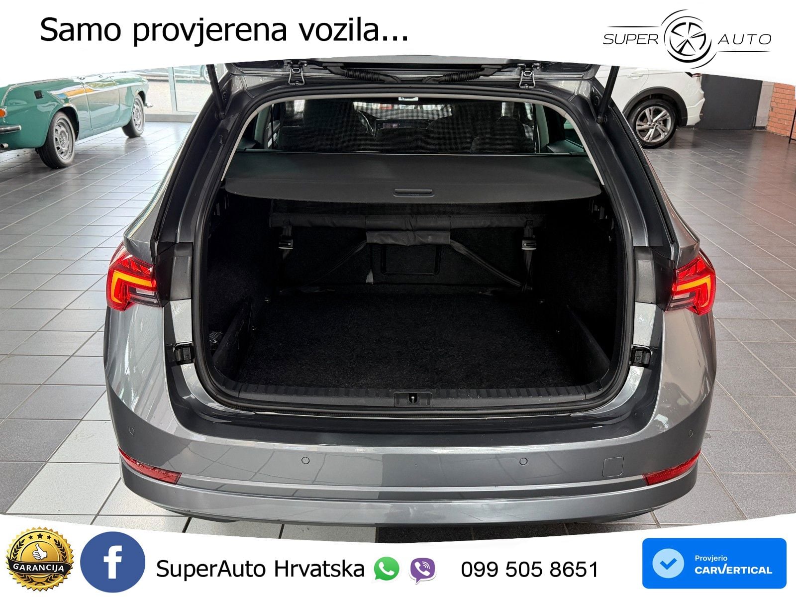 Škoda Octavia Combi 2.0 TDI (150 KS) DSG LED+GR SJED+ACC