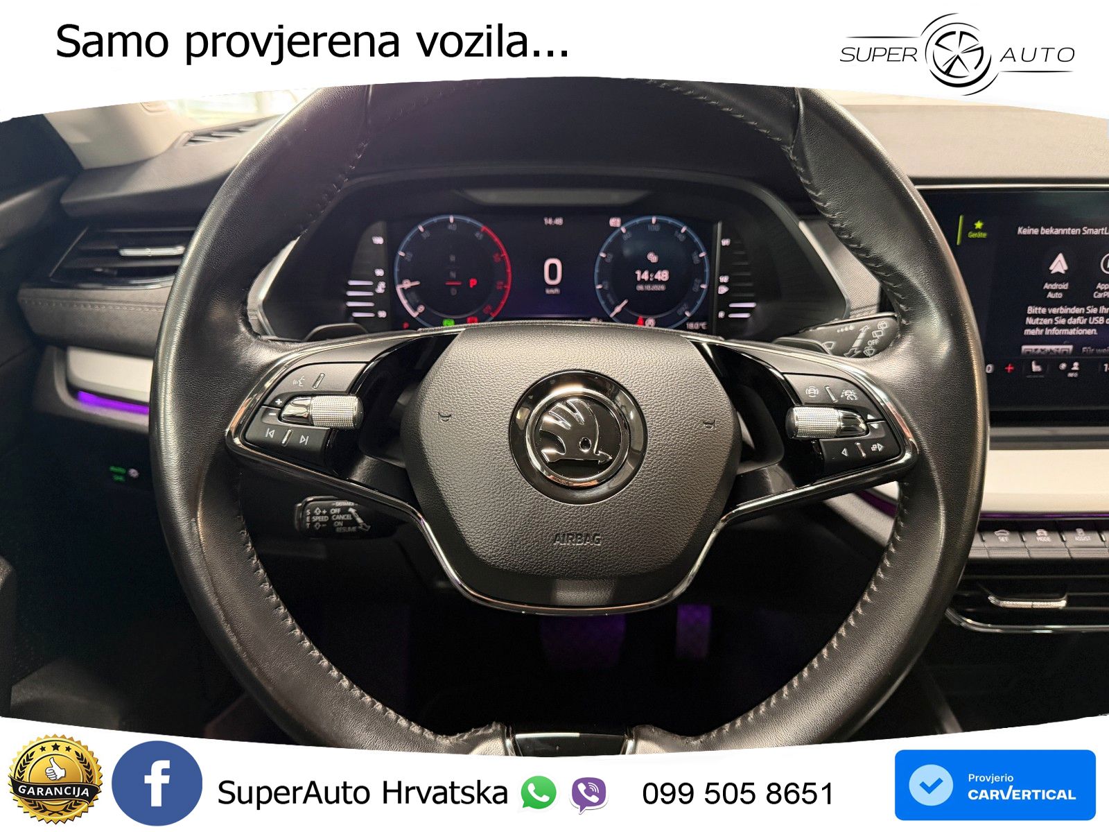 Škoda Octavia Combi 2.0 TDI (150 KS) DSG LED+GR SJED+ACC