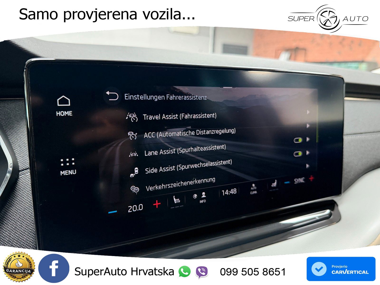 Škoda Octavia Combi 2.0 TDI (150 KS) DSG LED+GR SJED+ACC
