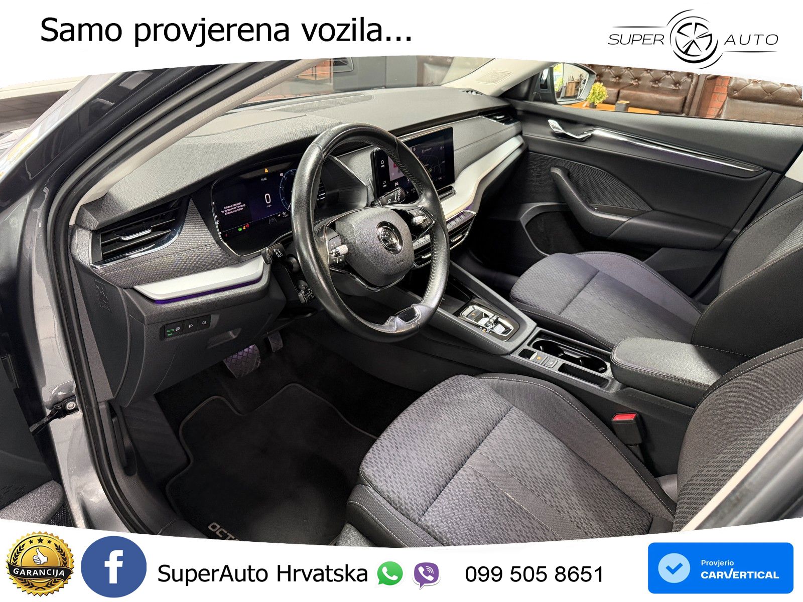 Škoda Octavia Combi 2.0 TDI (150 KS) DSG LED+GR SJED+ACC