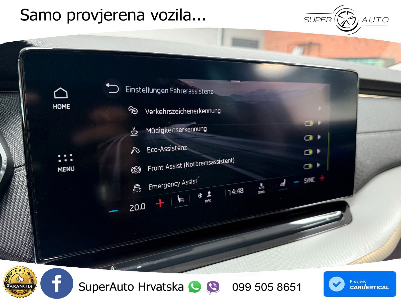 Škoda Octavia Combi 2.0 TDI (150 KS) DSG LED+GR SJED+ACC
