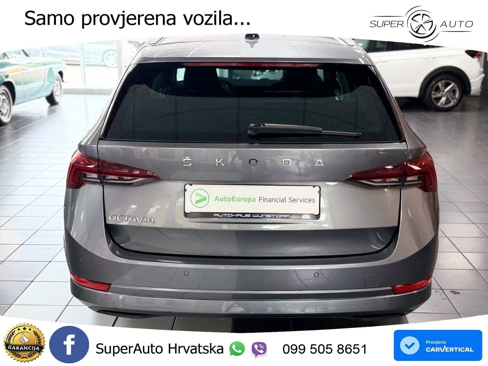 Škoda Octavia Combi 2.0 TDI (150 KS) DSG LED+GR SJED+ACC
