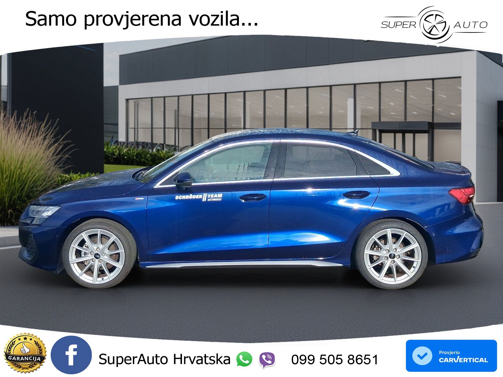 Audi A3 Limuzina 35 TFSI (150 KS) S tronic S line LED+GR SJED+ACC
