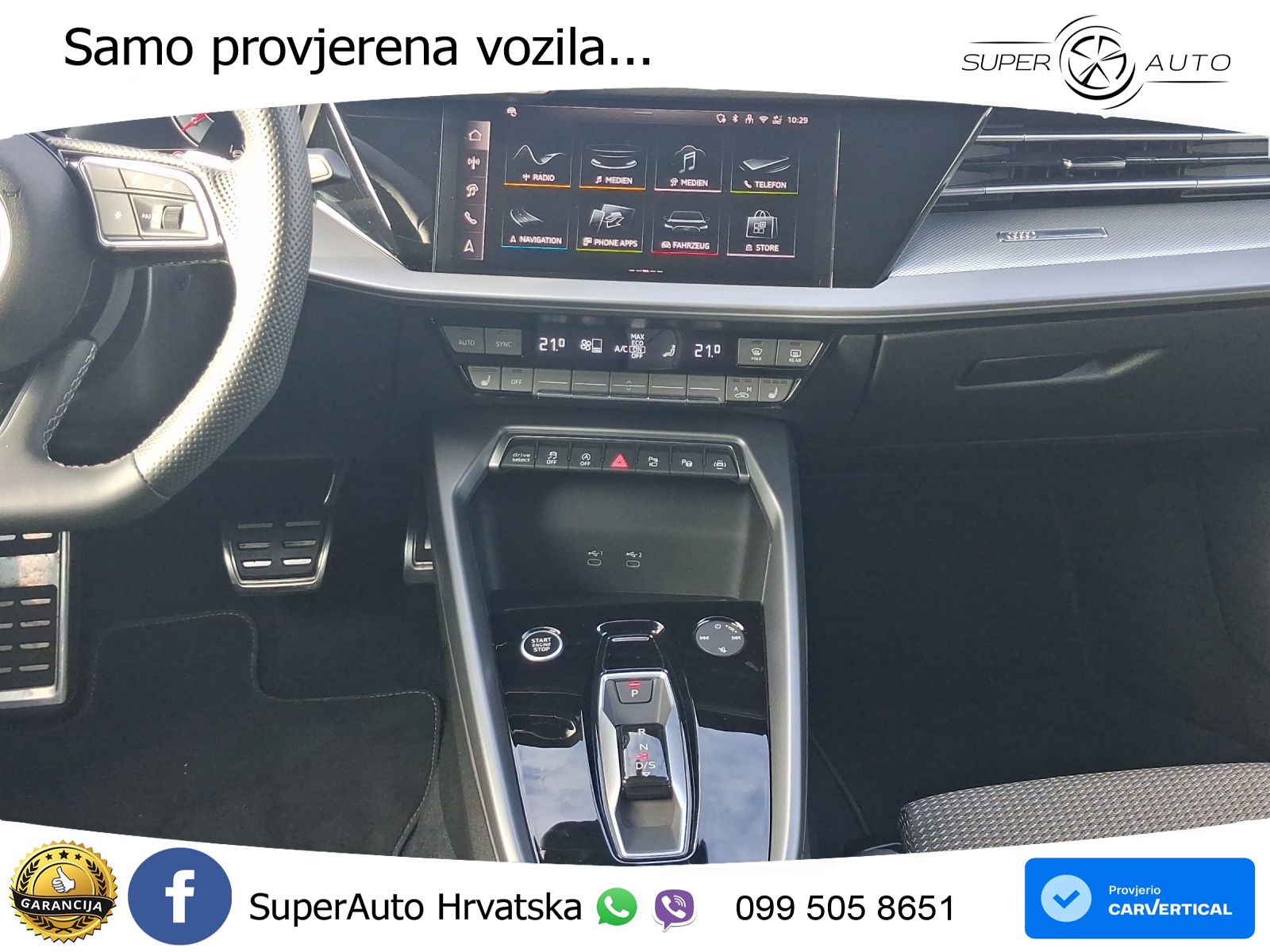 Audi A3 Limuzina 35 TFSI (150 KS) S tronic S line LED+GR SJED+ACC