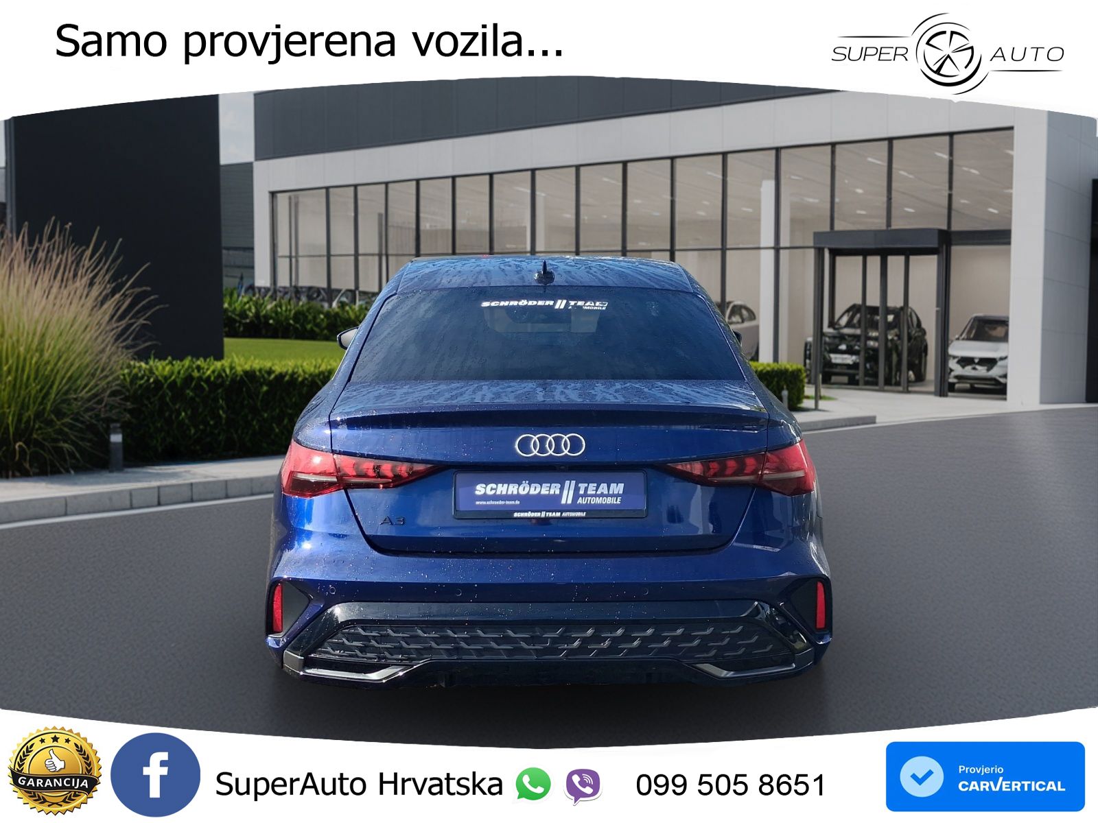 Audi A3 Limuzina 35 TFSI (150 KS) S tronic S line LED+GR SJED+ACC