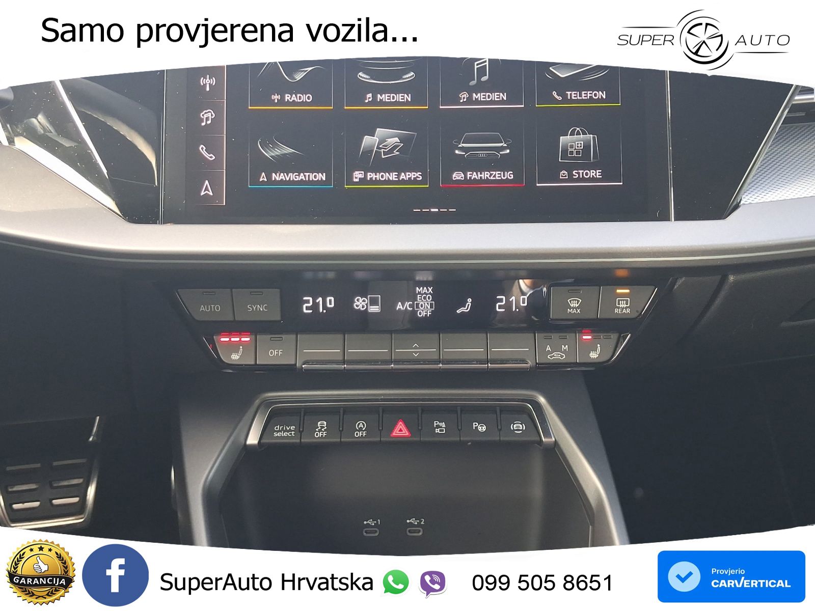 Audi A3 Limuzina 35 TFSI (150 KS) S tronic S line LED+GR SJED+ACC