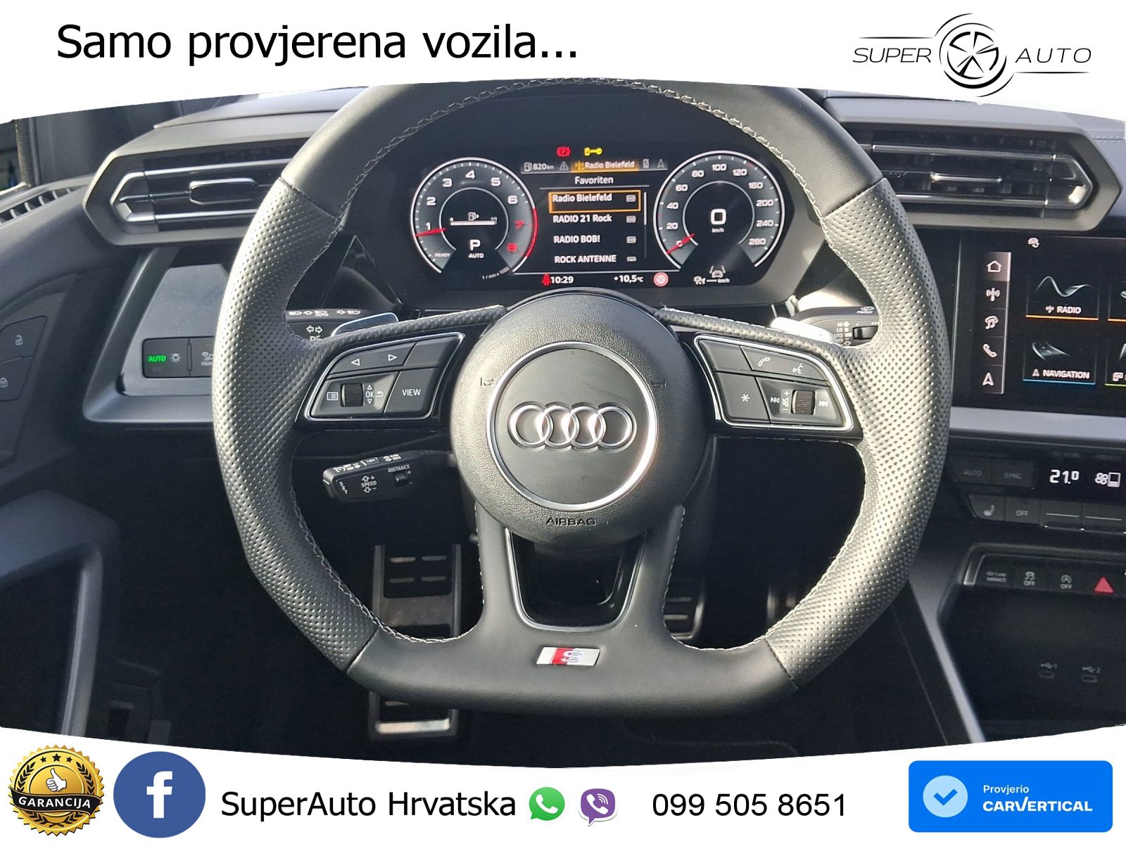 Audi A3 Limuzina 35 TFSI (150 KS) S tronic S line LED+GR SJED+ACC
