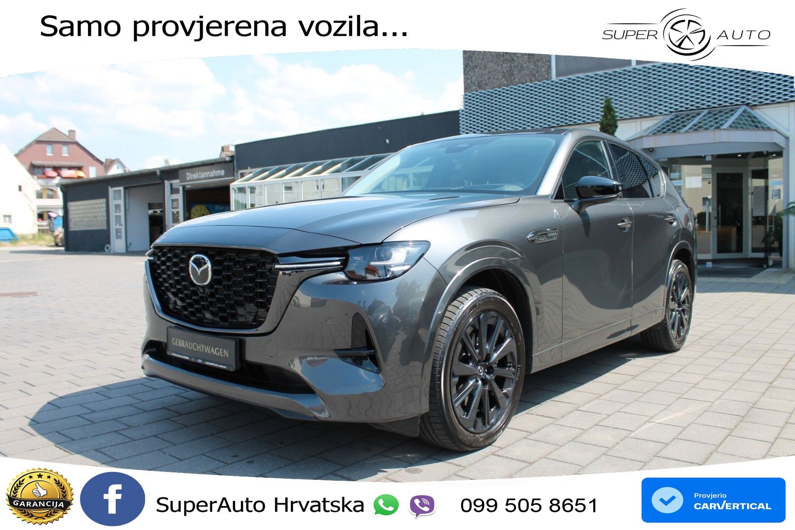 Mazda CX-60 3.3 e-Skyactiv D (200 KS) Automatic MATRIX+GR SJED+KAM