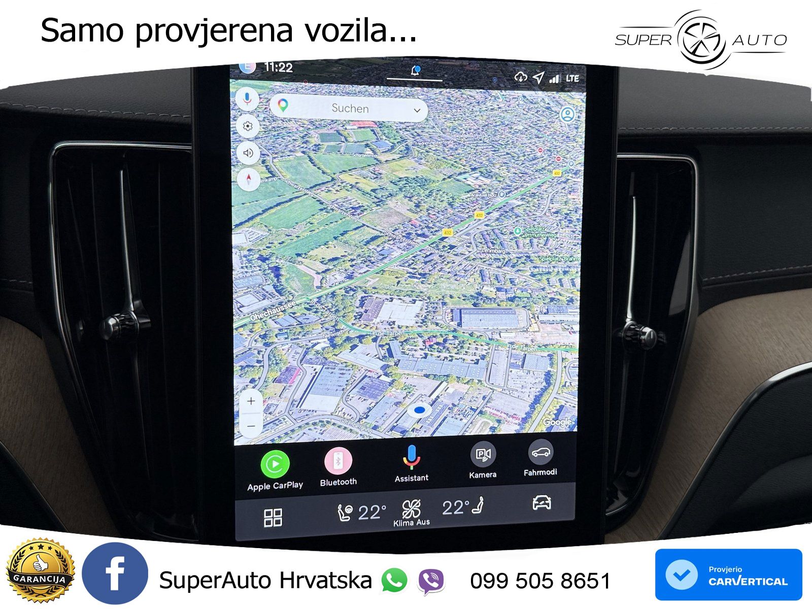 Volvo XC60 B5 Benzin AWD Geartronic ACC+HEAD+4xGR SJED+360+PANO
