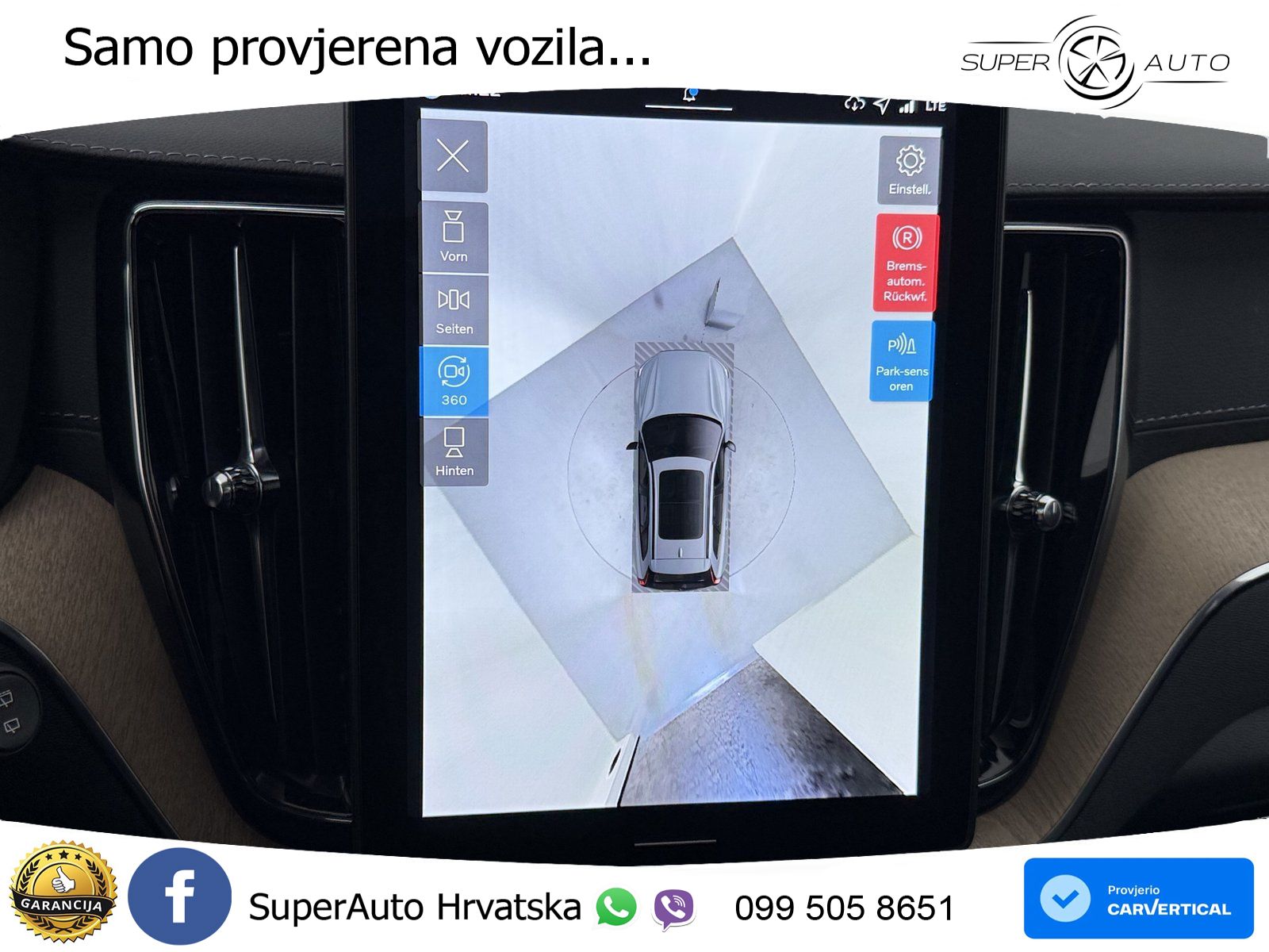 Volvo XC60 B5 Benzin AWD Geartronic ACC+HEAD+4xGR SJED+360+PANO