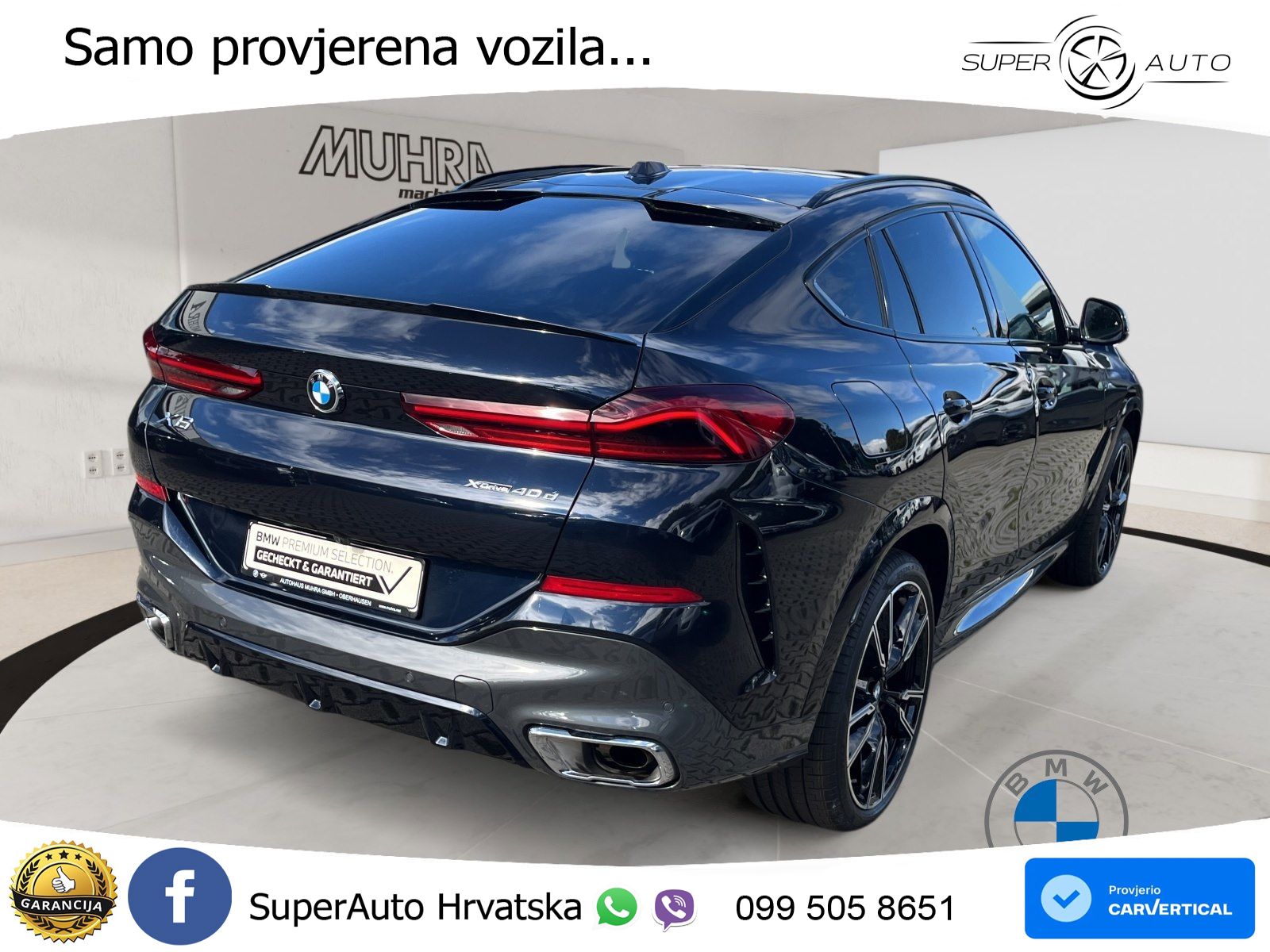 BMW X6 40d (352 KS) xDrive Steptronic M Sport LED+GR SJED+ACC