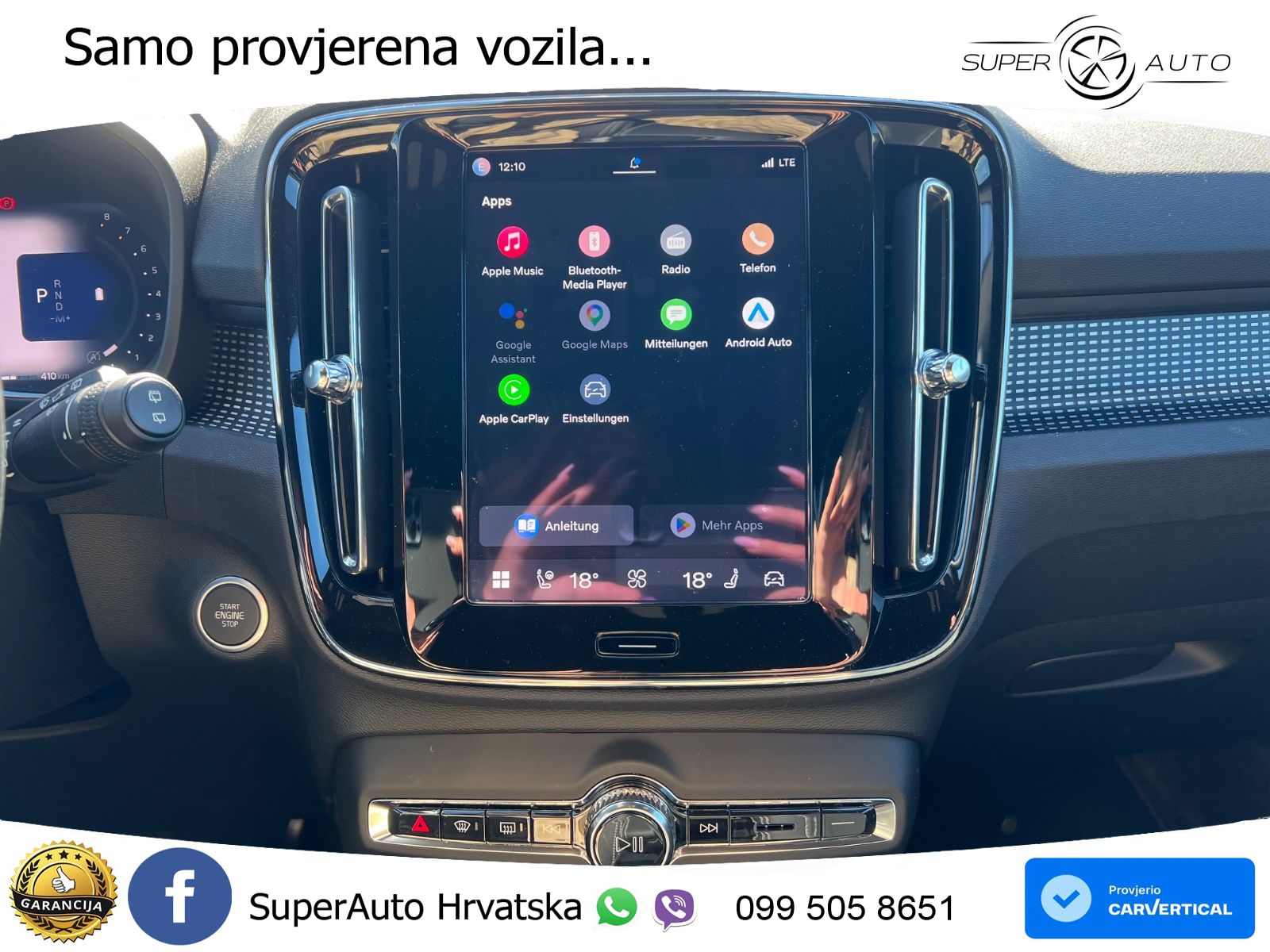 Volvo XC40 2.0 B3 163 KS Automatic LED+GR SJED+ACC