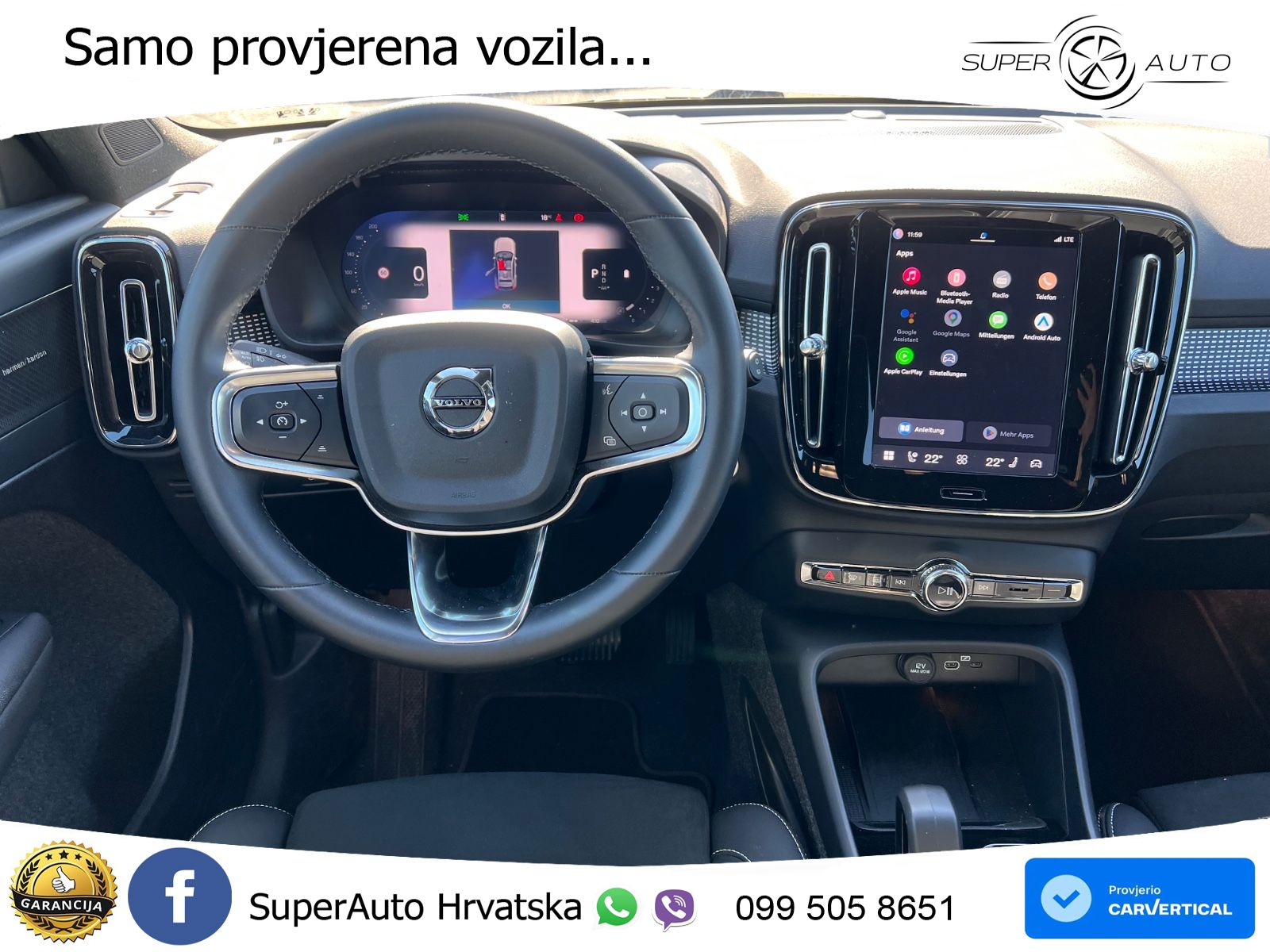 Volvo XC40 2.0 B3 163 KS Automatic LED+GR SJED+ACC
