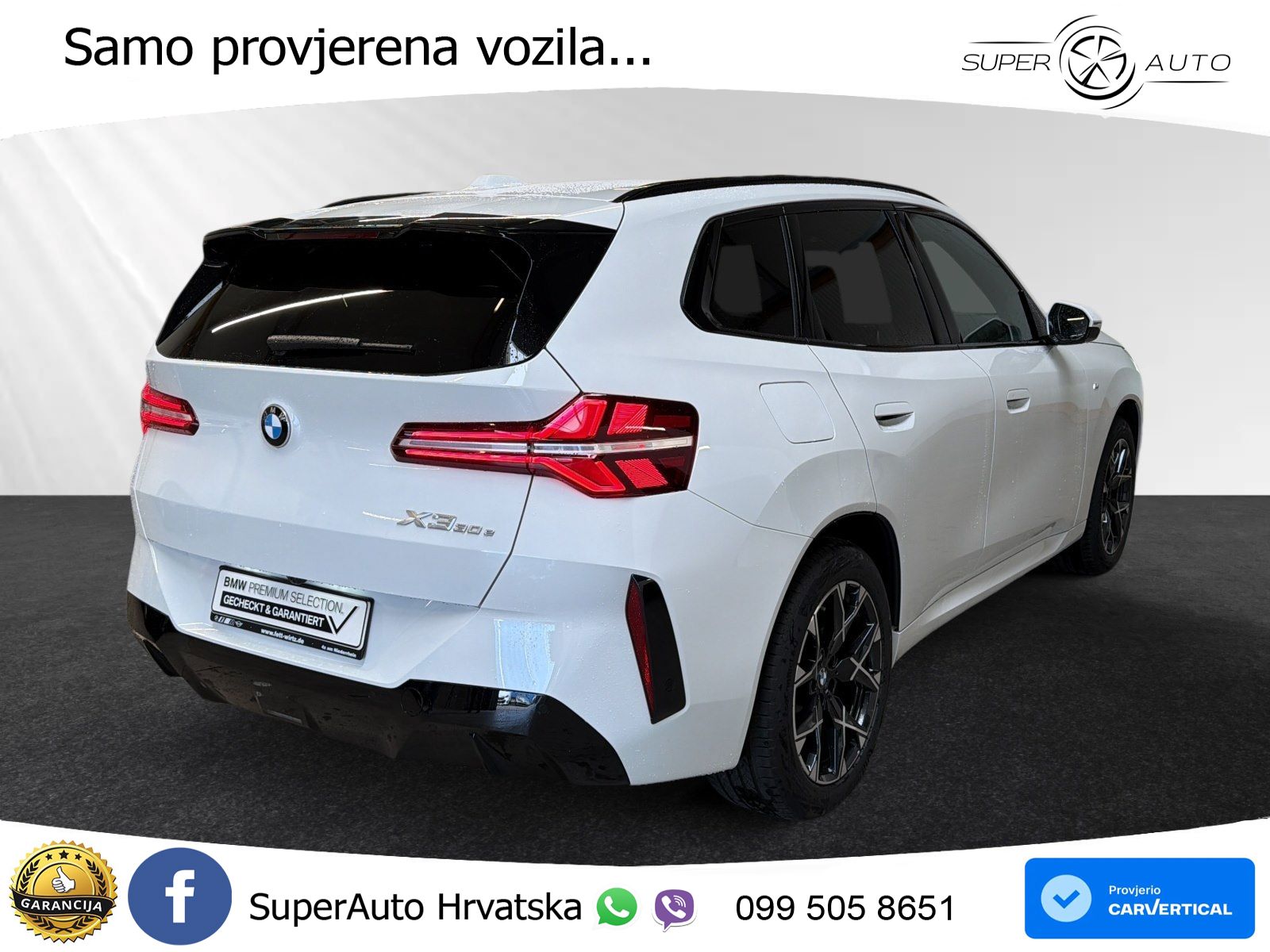 BMW X3 30e xDrive Steptronic M Sport LED+GR SJED+ACC