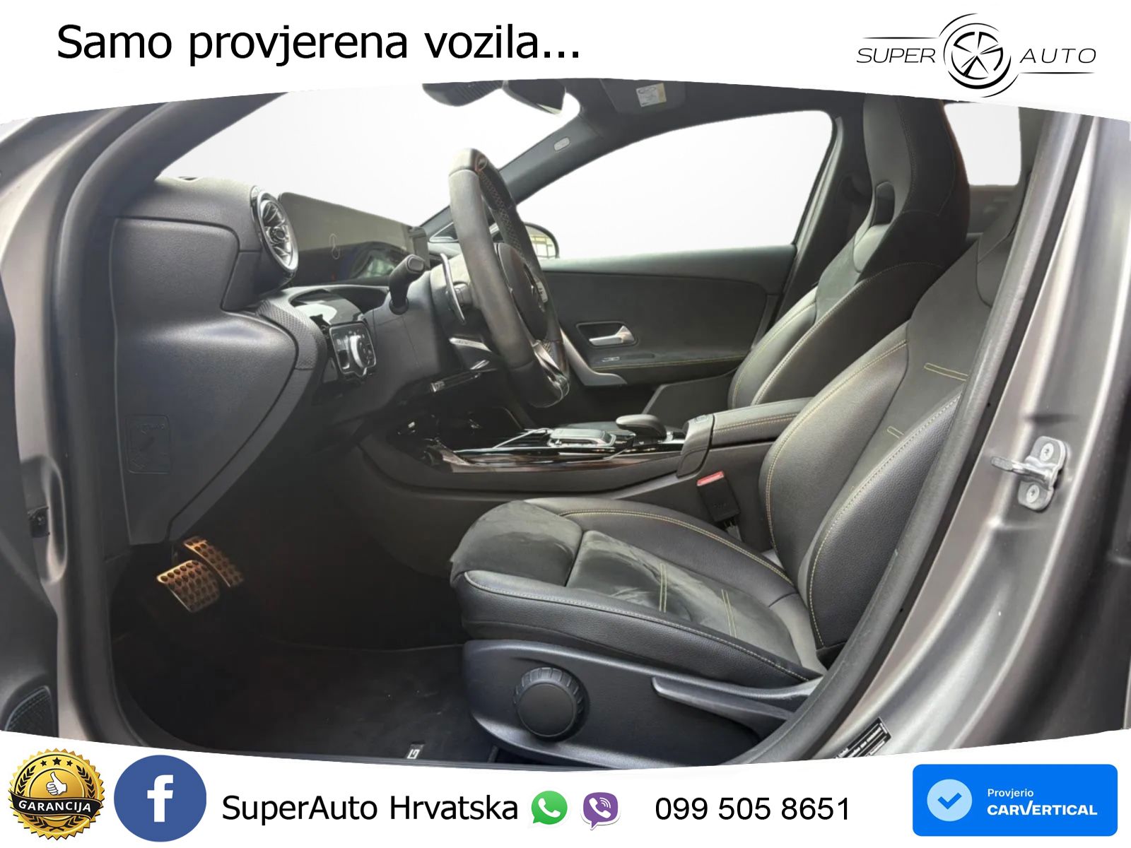 Mercedes-Benz AMG A 45 S 4MATIC+ AMG SPEEDSHIFT DCT 8G ZRAČNI+ACC+GR SJED+KAM