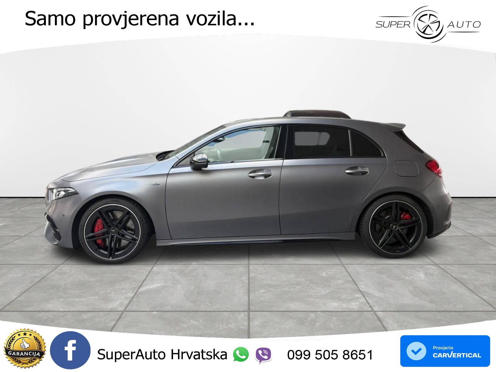 Mercedes-Benz AMG A 45 S 4MATIC+ AMG SPEEDSHIFT DCT 8G ZRAČNI+ACC+GR SJED+KAM