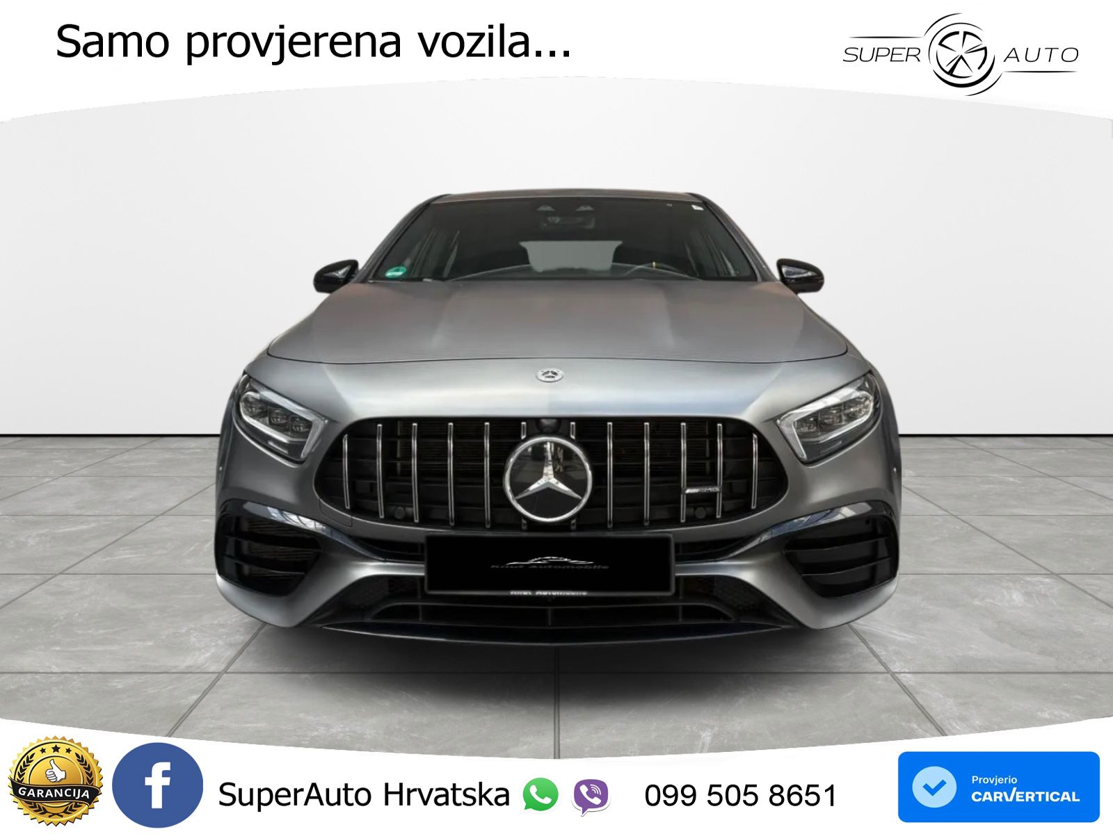 Mercedes-Benz AMG A 45 S 4MATIC+ AMG SPEEDSHIFT DCT 8G ZRAČNI+ACC+GR SJED+KAM