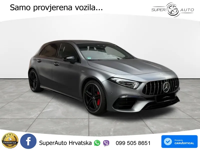 Mercedes-Benz AMG A 45 S 4MATIC+ AMG SPEEDSHIFT DCT 8G ZRAČNI+ACC+GR SJED+KAM
