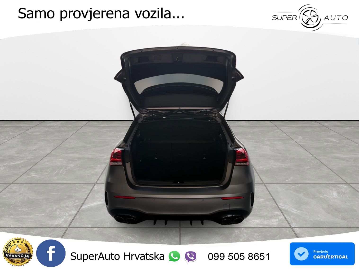 Mercedes-Benz AMG A 45 S 4MATIC+ AMG SPEEDSHIFT DCT 8G ZRAČNI+ACC+GR SJED+KAM