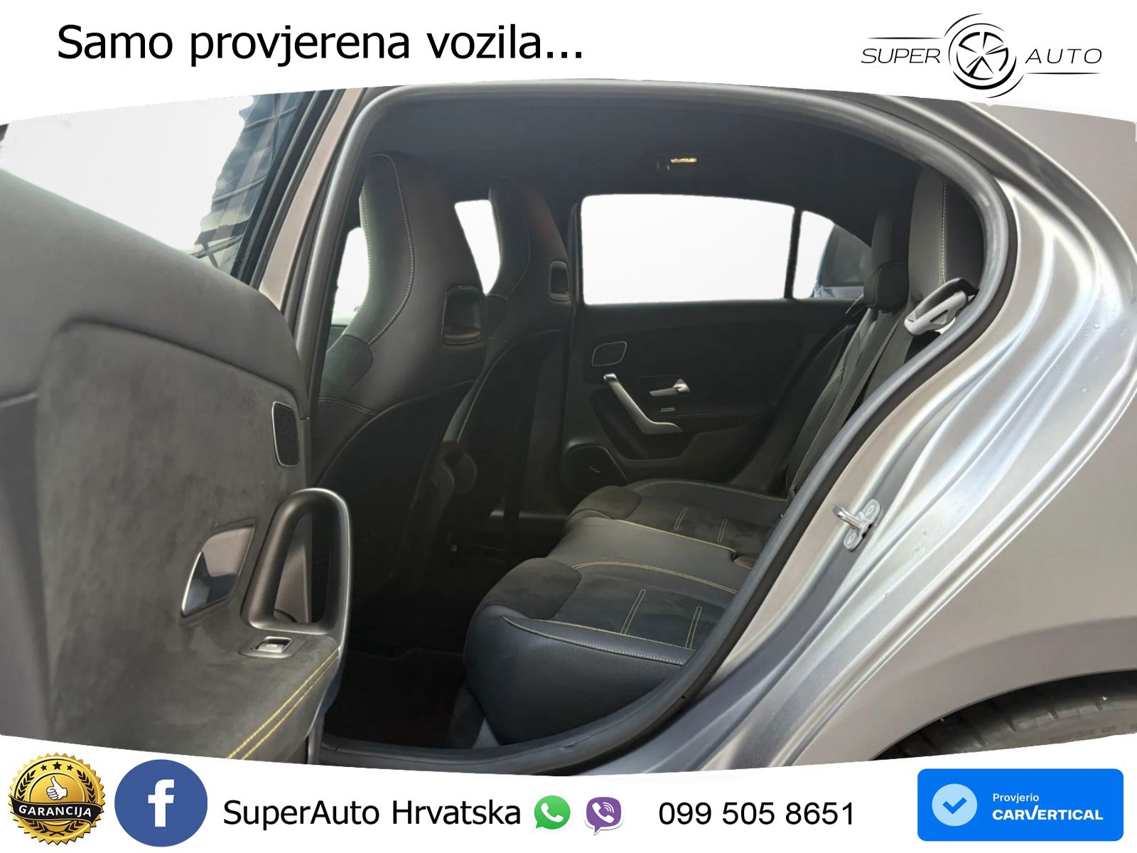 Mercedes-Benz AMG A 45 S 4MATIC+ AMG SPEEDSHIFT DCT 8G ZRAČNI+ACC+GR SJED+KAM