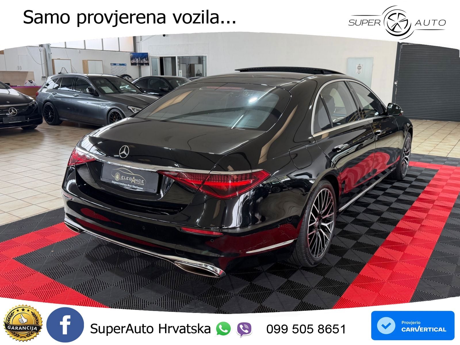 Mercedes S 580 V8 (503 KS) EQ Boost 4MATIC 9G-TRONIC ZRAČNI+ACC+GR SJED+360+PANO