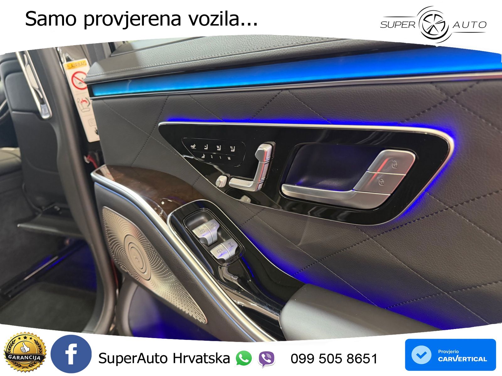 Mercedes S 580 V8 (503 KS) EQ Boost 4MATIC 9G-TRONIC ZRAČNI+ACC+GR SJED+360+PANO