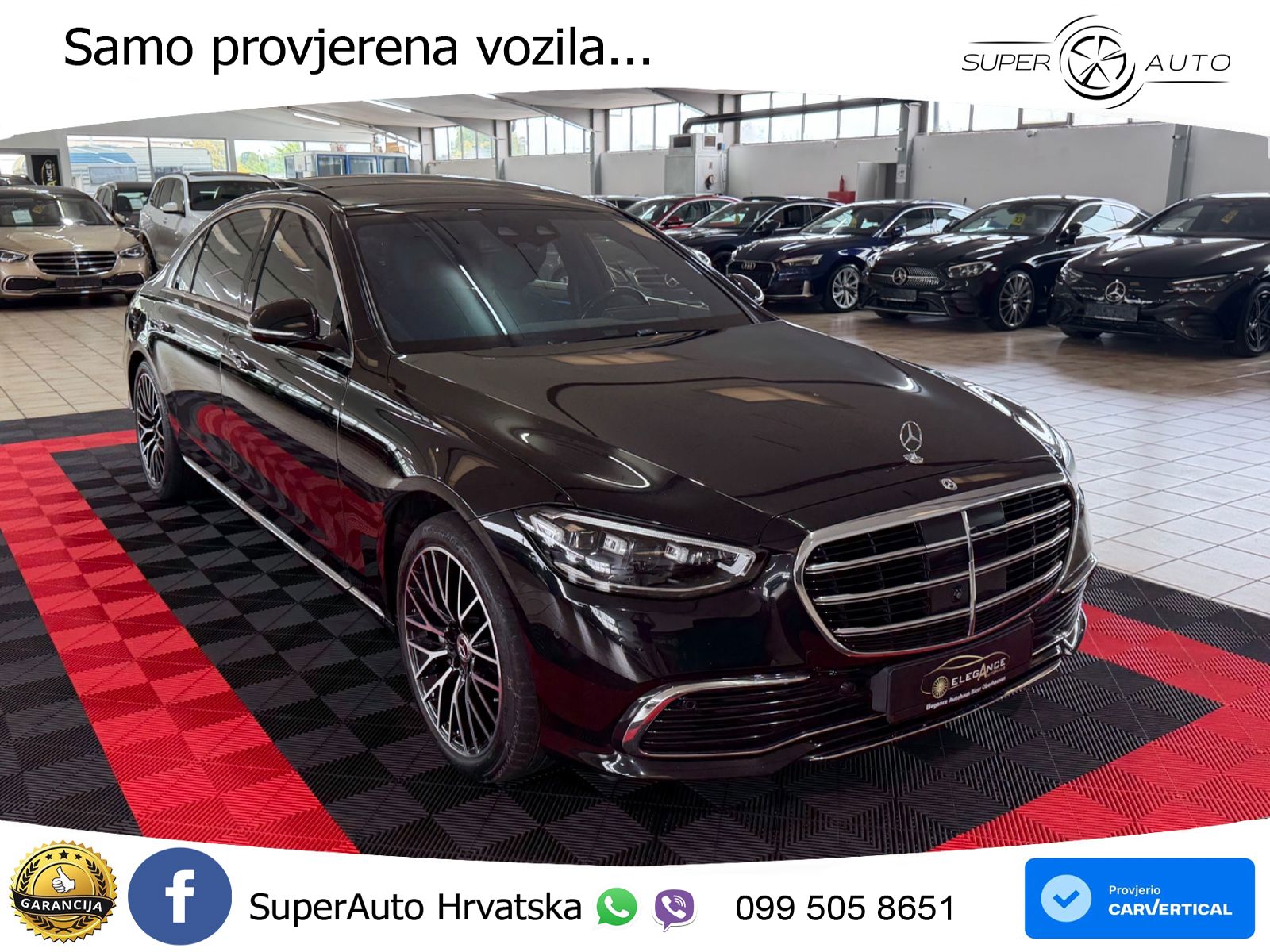 Mercedes S 580 V8 (503 KS) EQ Boost 4MATIC 9G-TRONIC ZRAČNI+ACC+GR SJED+360+PANO