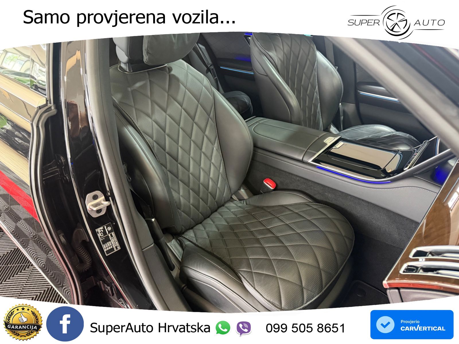Mercedes S 580 V8 (503 KS) EQ Boost 4MATIC 9G-TRONIC ZRAČNI+ACC+GR SJED+360+PANO