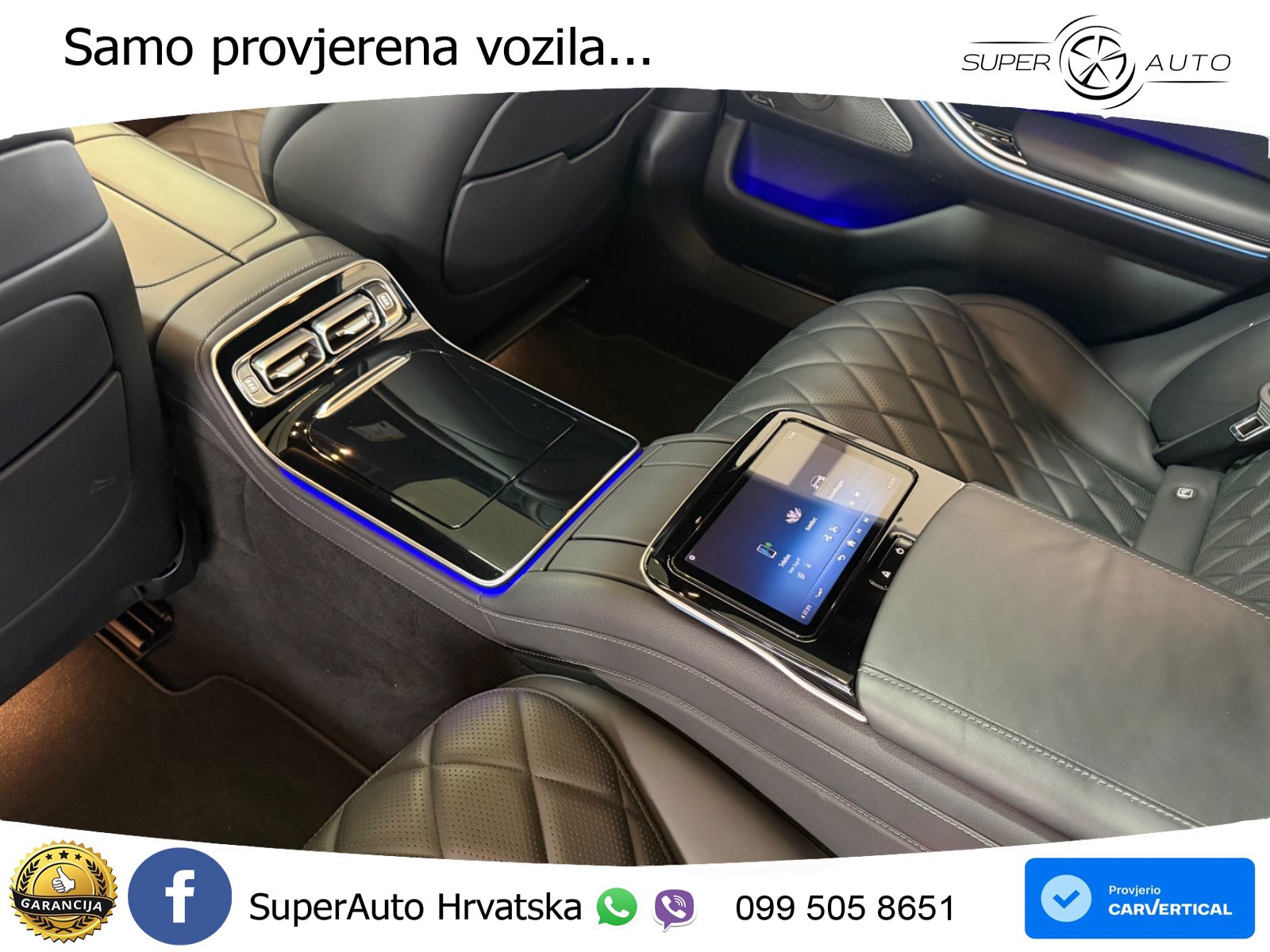 Mercedes S 580 V8 (503 KS) EQ Boost 4MATIC 9G-TRONIC ZRAČNI+ACC+GR SJED+360+PANO