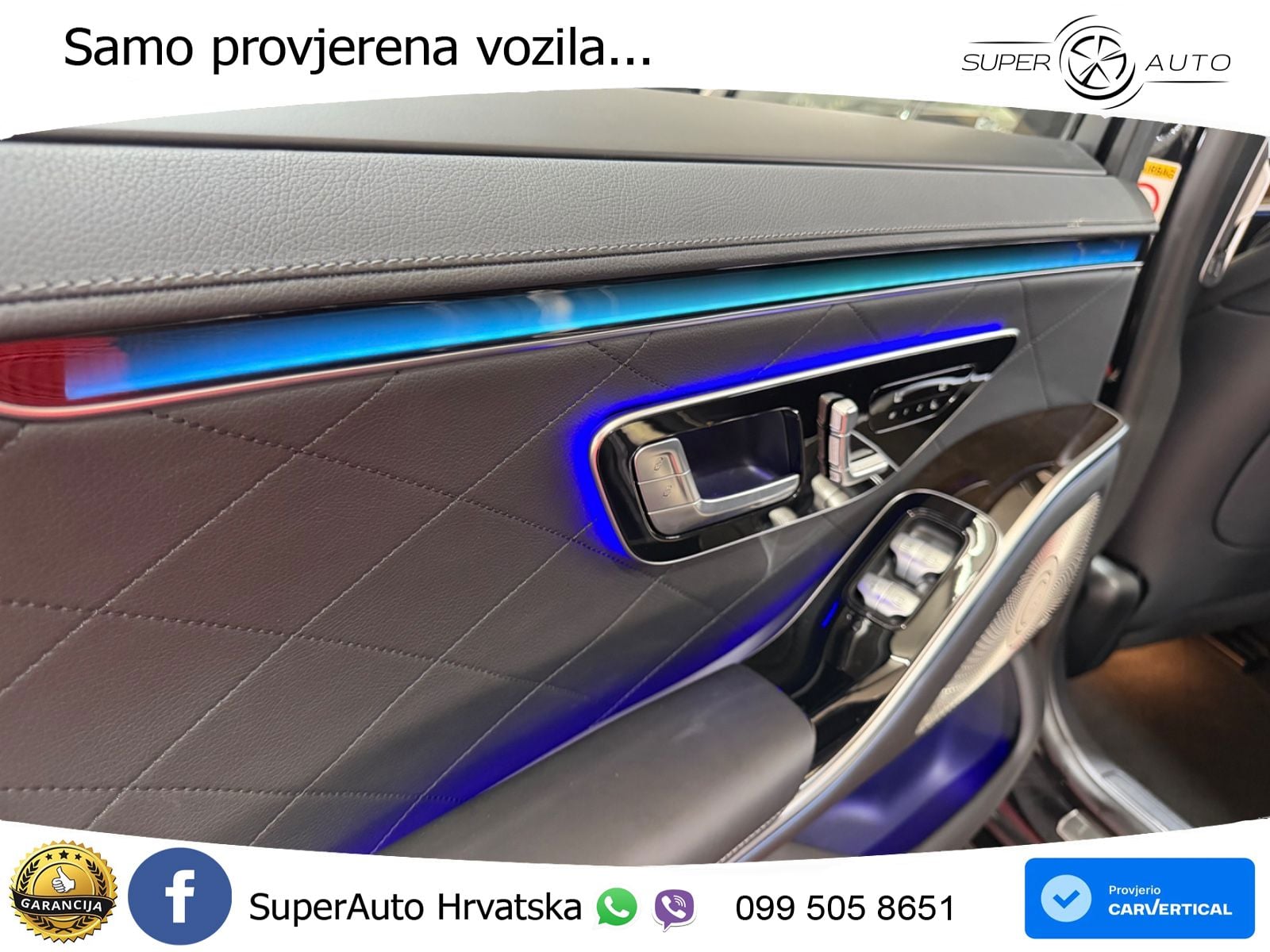 Mercedes S 580 V8 (503 KS) EQ Boost 4MATIC 9G-TRONIC ZRAČNI+ACC+GR SJED+360+PANO