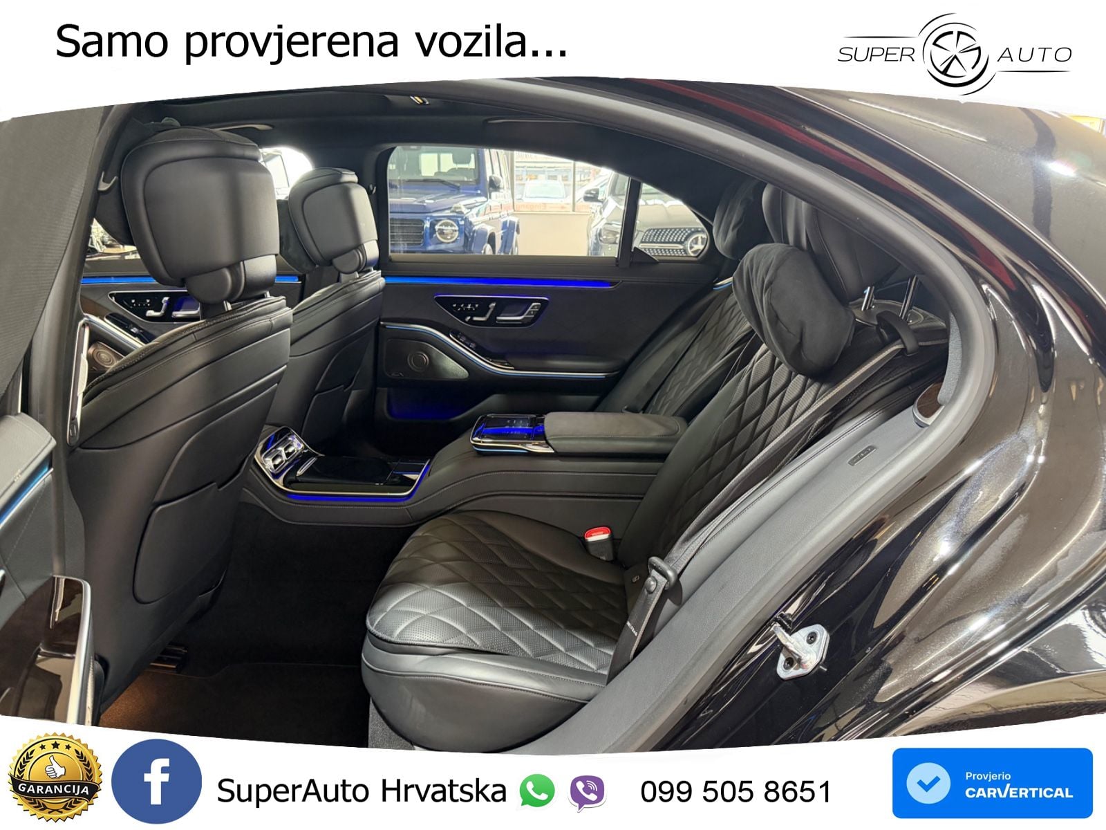 Mercedes S 580 V8 (503 KS) EQ Boost 4MATIC 9G-TRONIC ZRAČNI+ACC+GR SJED+360+PANO